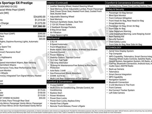 Used 2024 Kia Sportage SX FWD image 4