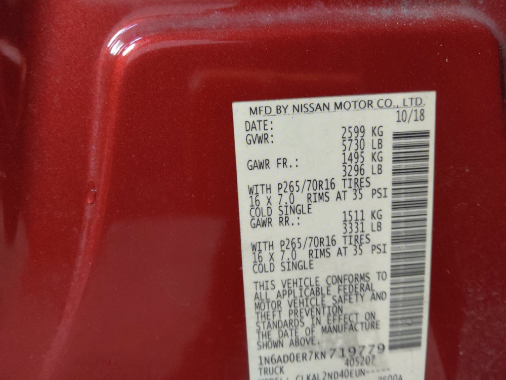 Used 2019 Nissan Frontier SV RWD image 33