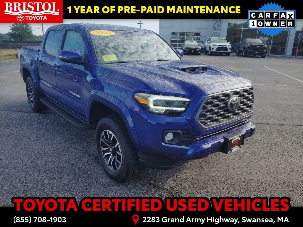 Certified 2023 Toyota Tacoma TRD Sport w/ Technology Package AWD/4WD image 1