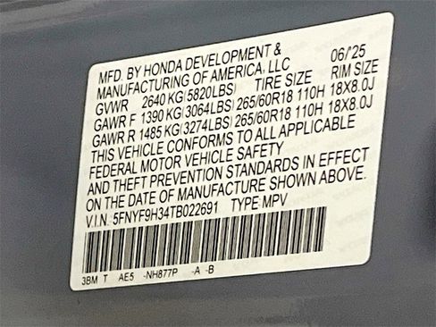 Used 2026 Honda Passport RTL image 32