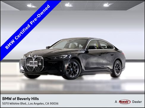 Certified 2023 BMW i4 eDrive40 w/ Premium Package RWD image 1