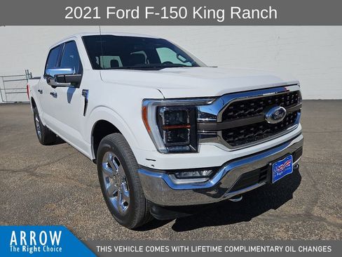 Used 2021 Ford F150 King Ranch w/ Equipment Group 601A High AWD/4WD image 2