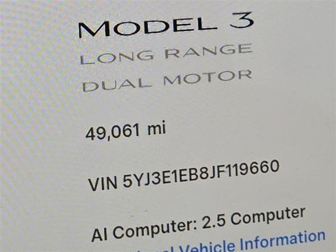 Used 2018 Tesla Model 3 Long Range AWD/4WD image 4