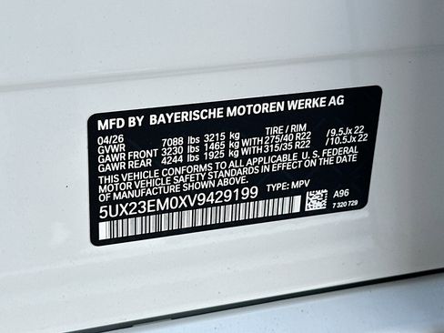 New 2027 BMW X7 xDrive40i image 27