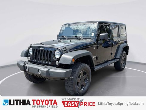 Used 2015 Jeep Wrangler Unlimited Sport w/ Quick Order Package 24S AWD/4WD image 1