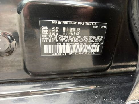 Used 2017 Subaru Legacy 2.5i Limited AWD/4WD image 34