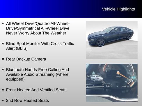Used 2021 Genesis G80 3.5T AWD/4WD image 4