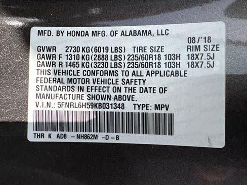 Used 2019 Honda Odyssey EX image 24