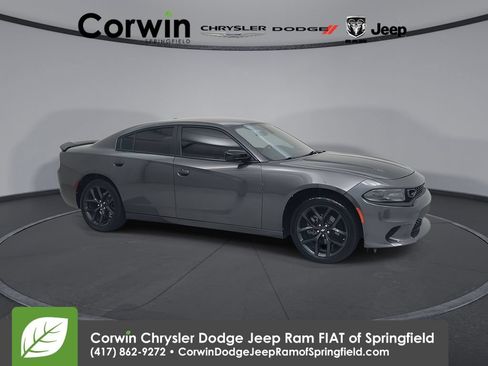 Used 2022 Dodge Charger SXT w/ Blacktop Package RWD image 1