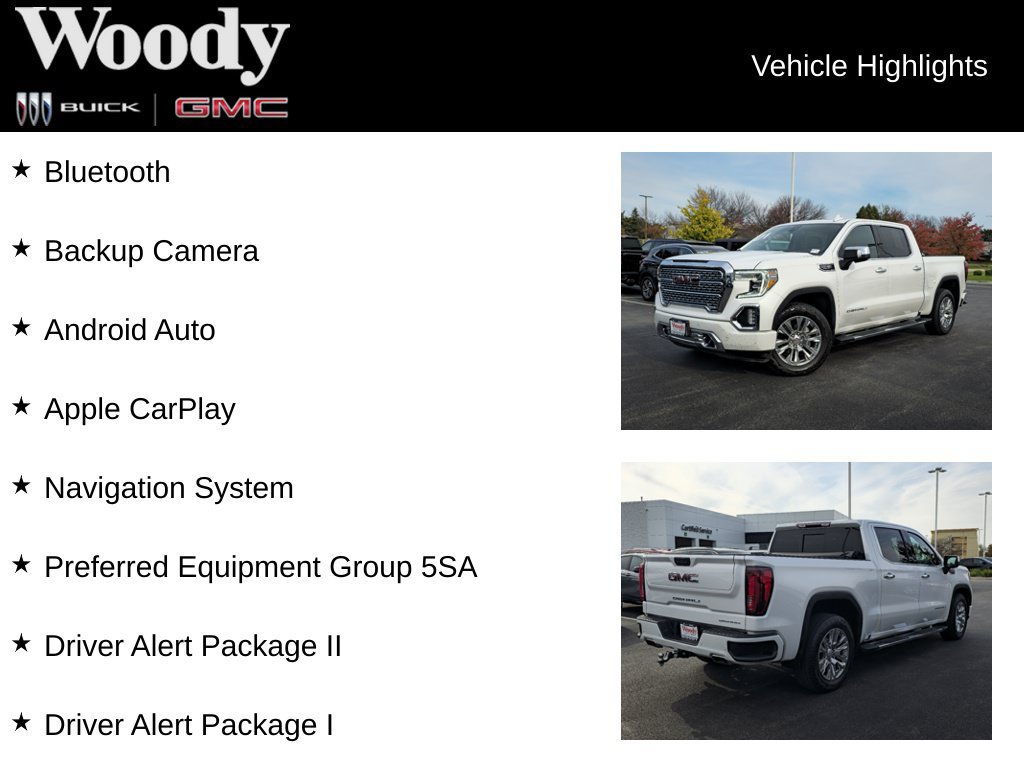Certified 2021 GMC Sierra 1500 Denali w/ Driver Alert Package II AWD/4WD image 3