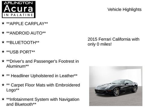 Used 2015 Ferrari California T RWD image 7