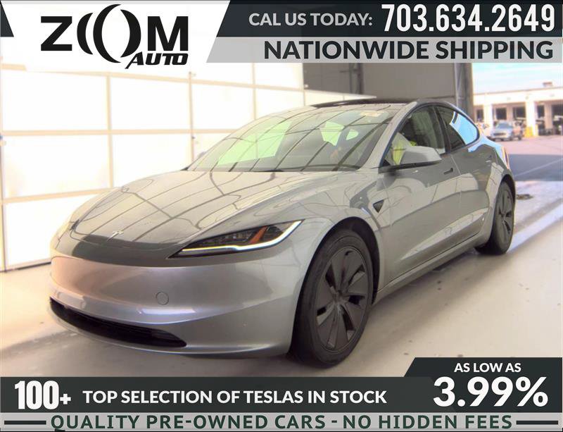 Used 2025 Tesla Model 3 Long Range RWD image 1