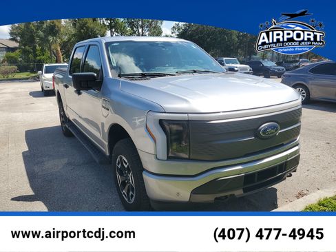 Used 2023 Ford F150 Lightning XLT AWD/4WD image 1