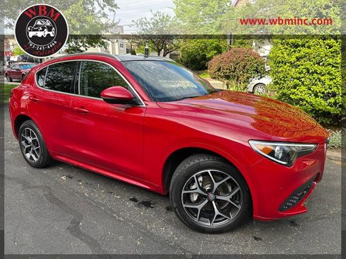 Used 2020 Alfa Romeo Stelvio Ti w/ Active Blind Spot Package AWD/4WD image 1