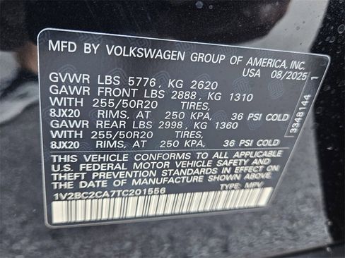 New 2026 Volkswagen Atlas Cross Sport SEL image 29