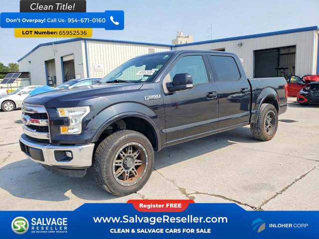 Used 2015 Ford F150 Lariat w/ Equipment Group 501A Mid RWD image 1