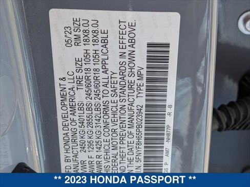 Used 2023 Honda Passport TrailSport image 24