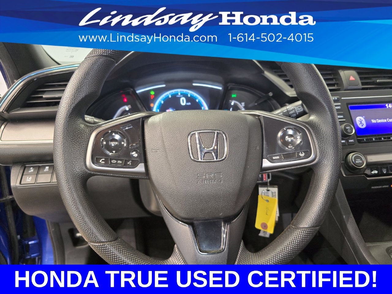 Certified 2019 Honda Civic LX image 15