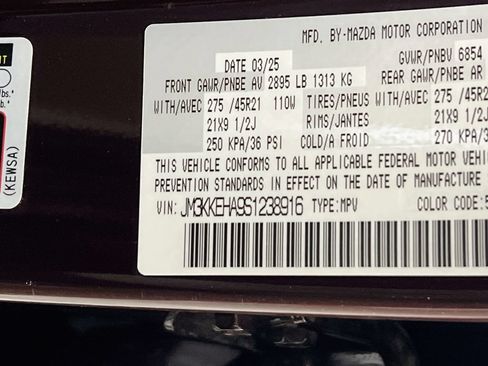 Used 2025 MAZDA CX-90 Plug-In Hybrid w/ Premium Plus AWD/4WD image 28