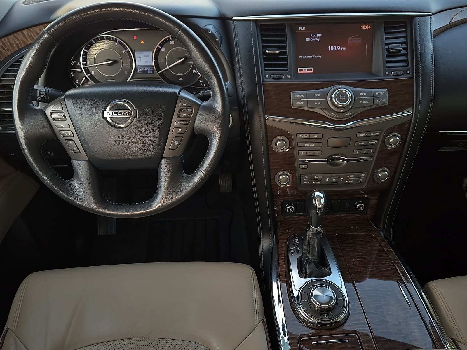 Used 2017 Nissan Armada Platinum w/ Captain Seat Package AWD/4WD image 13