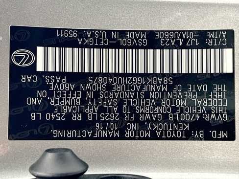 Used 2017 Lexus ES 350 image 34