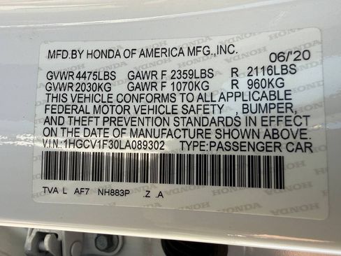 Used 2020 Honda Accord Sport image 44