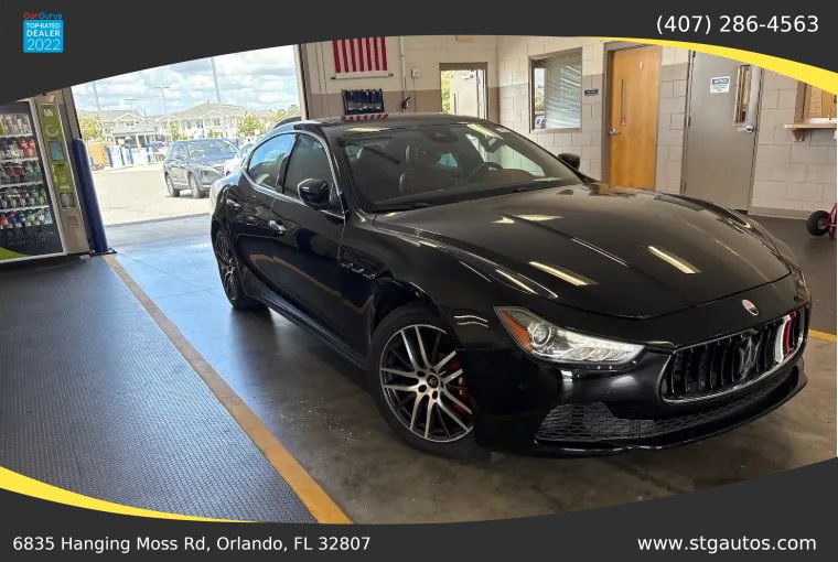 Used 2017 Maserati Ghibli S Q4 AWD/4WD image 1