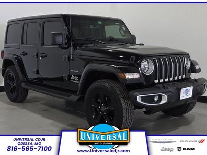 Used 2021 Jeep Wrangler Unlimited Sahara w/ Uconnect 4C Nav & Sound Group