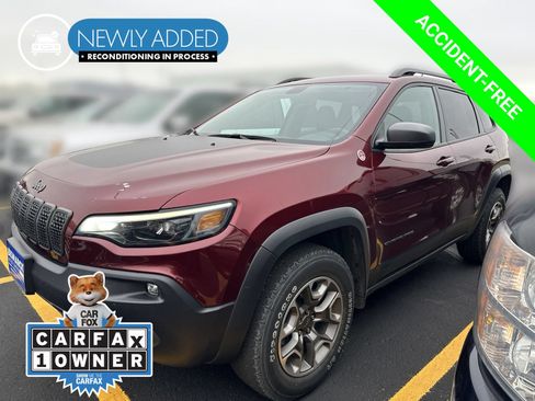 Used 2020 Jeep Cherokee Trailhawk w/ Cold Weather Group AWD/4WD image 1