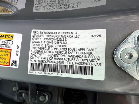 New 2025 Honda Accord Sport image 27