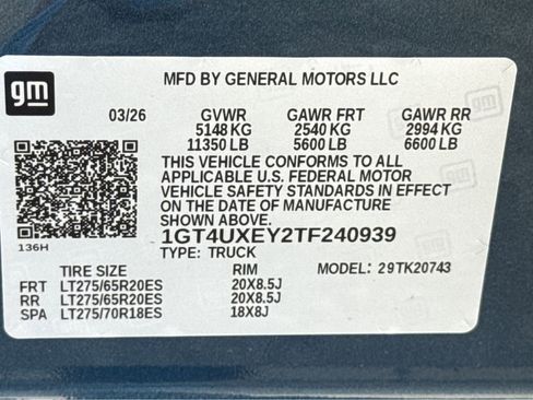 New 2026 GMC Sierra 2500 Denali Ultimate AWD/4WD image 25
