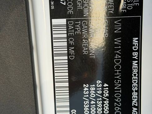 Used 2022 Mercedes-Benz Sprinter 2500 image 10