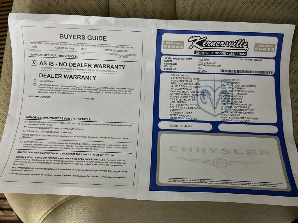 Used 2020 RAM 1500 Laramie AWD/4WD image 37