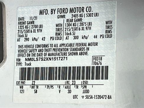 Used 2022 Ford Transit Connect XL FWD image 27