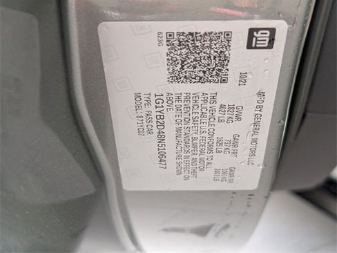 Used 2022 Chevrolet Corvette Stingray Preferred Cpe w/ Chrome Exterior Badge Package image 13