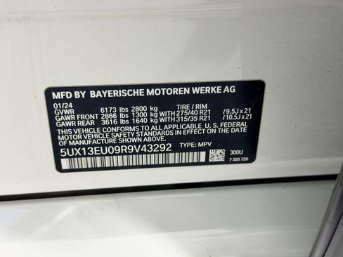 Certified 2024 BMW X5 sDrive40i w/ M Sport Package image 19