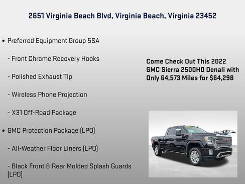 Certified 2022 GMC Sierra 2500 Denali image 38