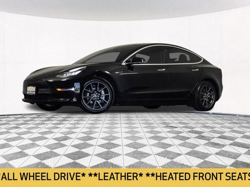 Used 2018 Tesla Model 3 Long Range AWD/4WD image 2