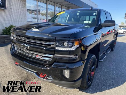 Used 2018 Chevrolet Silverado 1500 LTZ Z71 w/ Redline Edition AWD/4WD image 1
