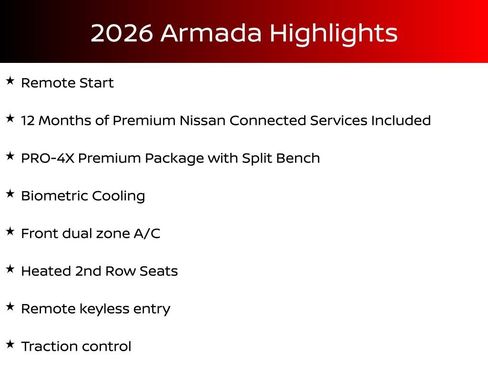 New 2026 Nissan Armada PRO-4X image 2
