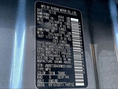 Used 2024 Nissan Rogue SV image 47