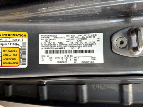 Used 2022 Ford Bronco Outer Banks AWD/4WD image 34