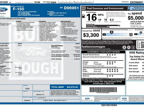 Used 2014 Ford F150 XLT w/ Equipment Group 302A Luxury image 29