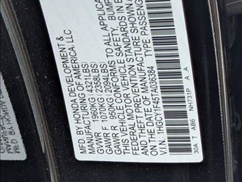 New 2026 Honda Accord SE image 16