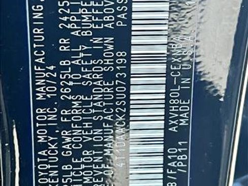 Certified 2025 Toyota Camry LE image 27