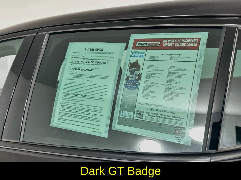 Used 2024 Dodge Hornet GT w/ GT Blacktop Package AWD/4WD image 13