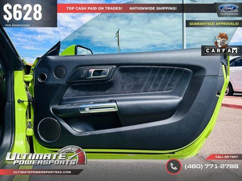 Used 2020 Ford Mustang GT Premium w/ Carbon Sport Interior Package RWD image 78