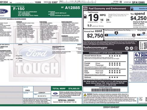 Used 2025 Ford F150 Platinum AWD/4WD image 6