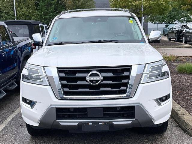 Certified 2022 Nissan Armada Platinum w/ Captain's Chairs Package AWD/4WD image 2