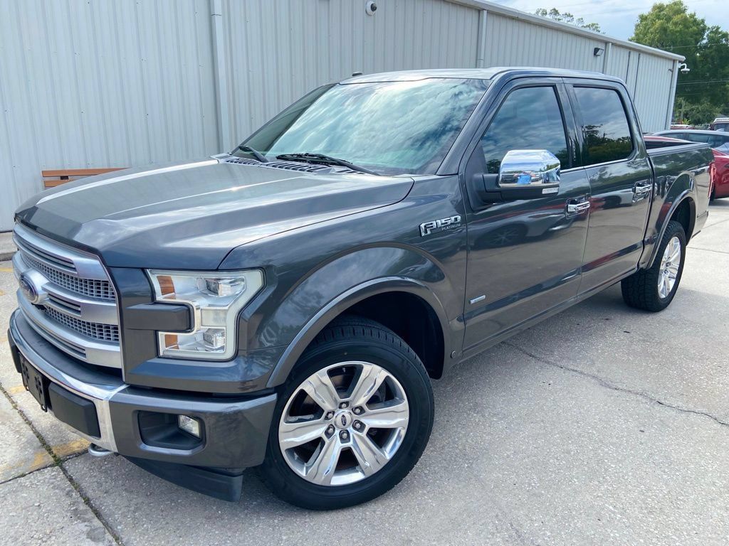 Used 2017 Ford F150 Platinum w/ Equipment Group 701A Luxury AWD/4WD image 1